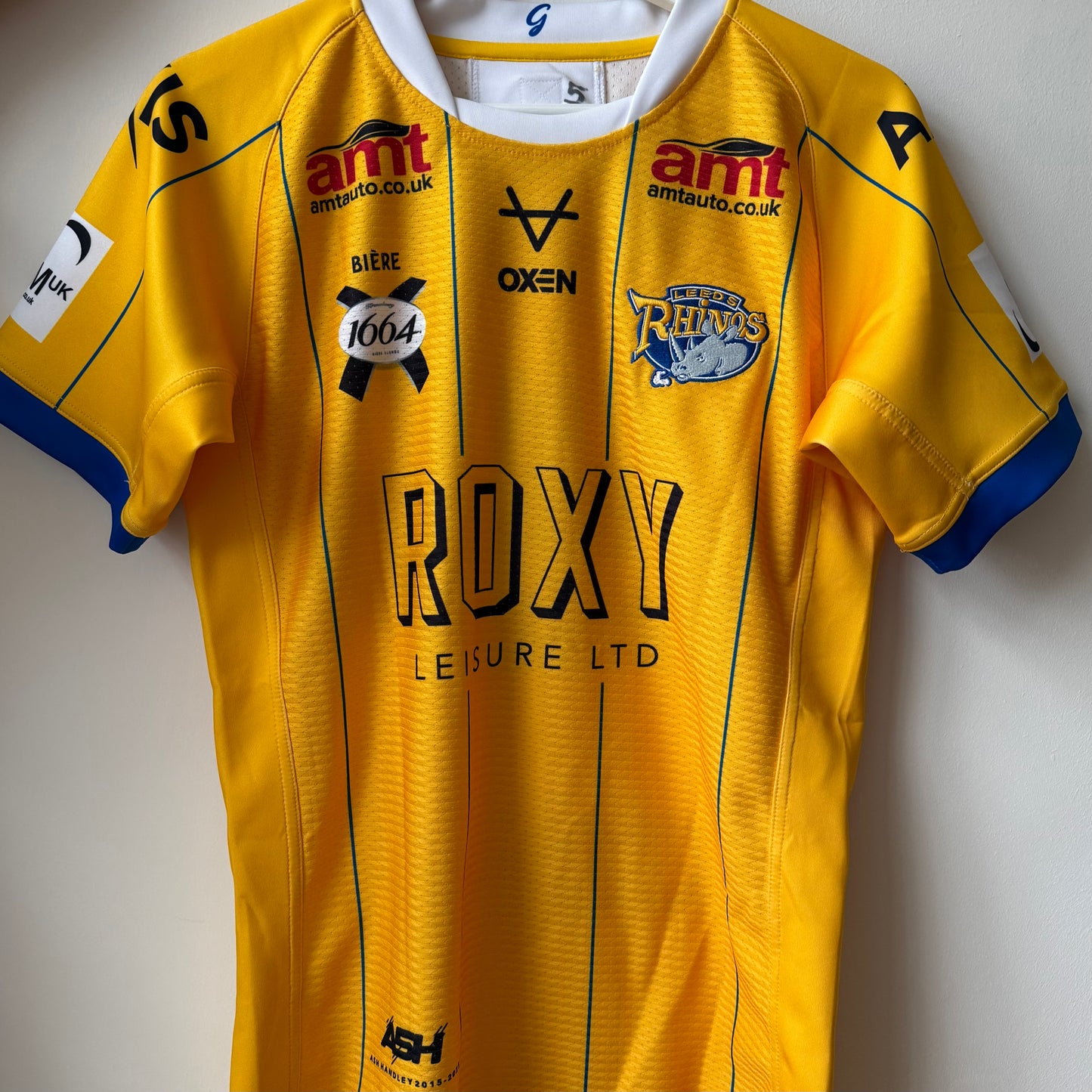 Signed Match-Worn Testimonial Jersey