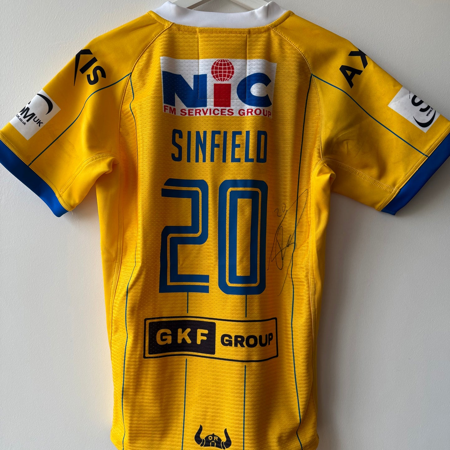 Signed Match-Worn Testimonial Jersey